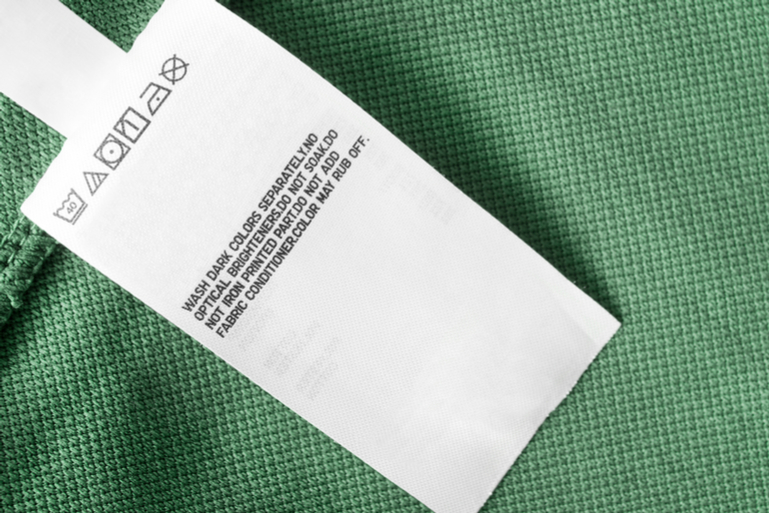 Étiquette vêtement tissée Made in France - Label Française