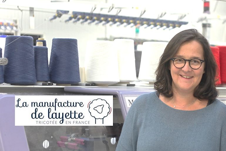 Bonnet de naissance 'La Manufacture de Layette' - Made in France