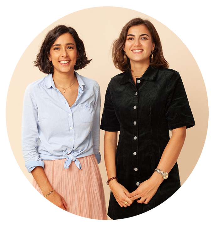 Mélissa Zitouni et Océane Brière fondatrices de Lolo lingerie